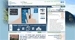Desktop Screenshot of cabildodelapalma.es